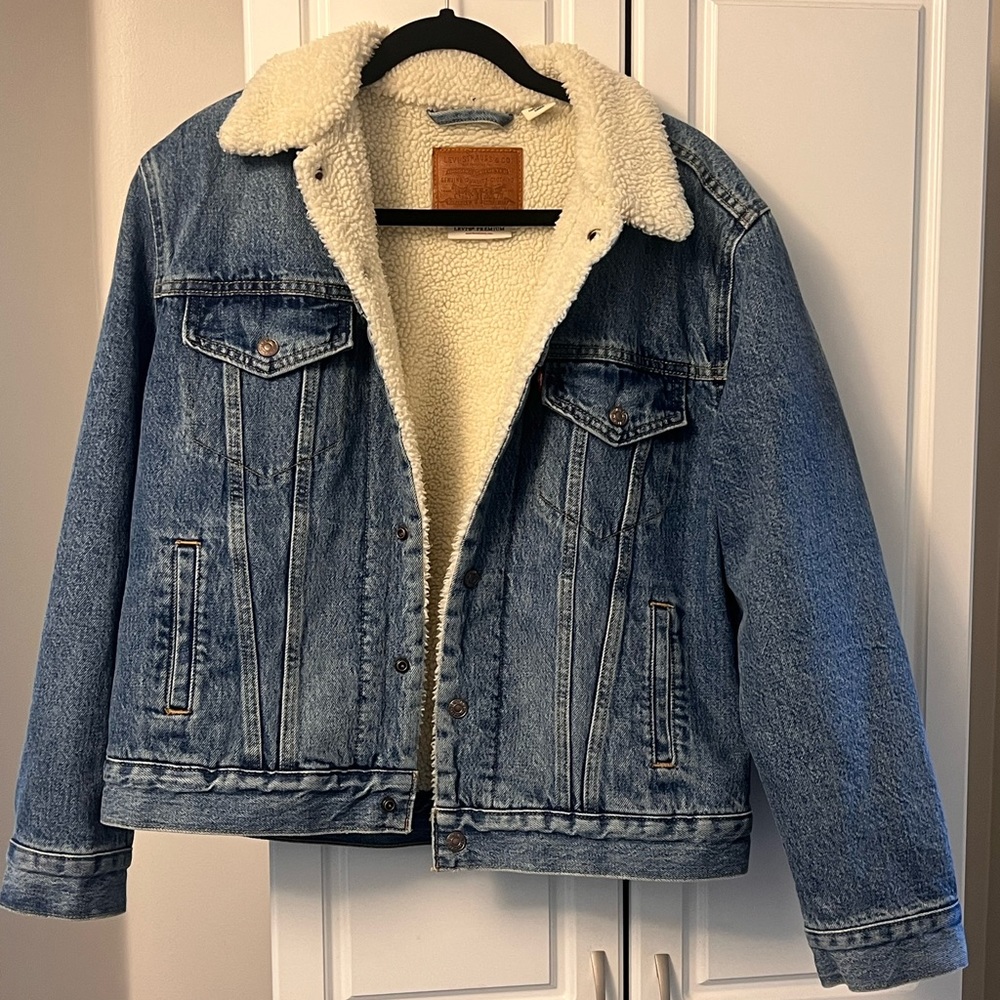 Levi’s Sherpa Denim Jacket